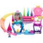 DreamWorks Trolls Band Junte Mount Rageous Playset con Queen Poppy Small Doll y 25+ Accesorios