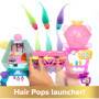 DreamWorks Trolls Band Junte Mount Rageous Playset con Queen Poppy Small Doll y 25+ Accesorios