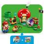 LEGO Super Mario Nabbit at Toad's Shop Expansion Set, regalo para jugadores, niños y niñas 71429