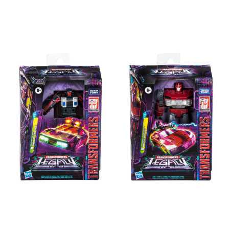 Transformers Generations Legacy Deluxe Wild Rider y Ko Kids Toy Action Figuras para niños y niñas