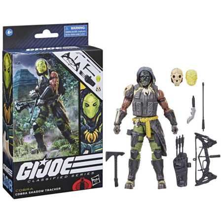 SOLDADO AMERICANO. Joe: serie clasificada Cobra Shadow Tracker, Figura de acción de juguete para niños coleccionables pa