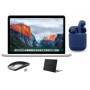 Restaurado Apple MacBook Pro 13.3 pulgadas Intel Core i5 8GB RAM Mac OS 256GB Bundle SSD: Case negro, mouse inalámbrico,