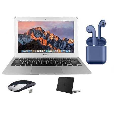 Restaurado | Apple MacBook Air 2015 | 11.6 pulgadas | Intel Core i5 | 4GB RAM 128 GB de almacenamiento flash | Paquete: