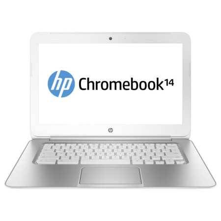 Chromebook HP restaurado 14 G1 14 \ 1 Celeron 2955U 4 GB RAM 16 GB SSD (blanco) - F7W49UAABA