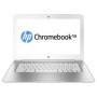 Chromebook HP restaurado 14 G1 14 \ 1 Celeron 2955U 4 GB RAM 16 GB SSD (blanco) - F7W49UAABA