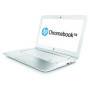 Chromebook HP restaurado 14 G1 14 \ 1 Celeron 2955U 4 GB RAM 16 GB SSD (blanco) - F7W49UAABA