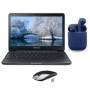 Restaurado | Samsung Chromebook | 11.6 pulgadas | Intel Celeron N3050 | 4GB RAM | 16GB SSD | Bundle: mouse inalámbrico,