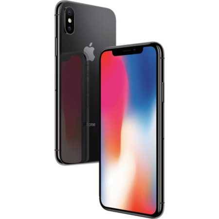 Apple iPhone X 256GB A1901 Teléfono GSM desbloqueado con cámara dual de 12MP - Space Grey - B Grado utilizado