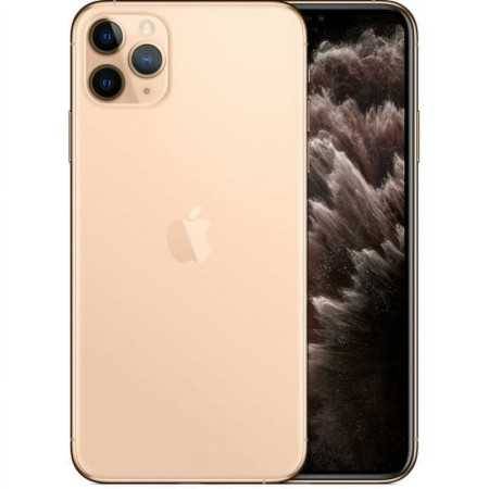 Restaurado Apple iPhone 11 Pro Max A2161 (totalmente desbloqueado) 64 GB de oro (Grado A+) (restaurado)