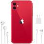 Restaurado Apple iPhone 11 128GB totalmente desbloqueado (Verizon + Sprint + GSM desbloqueado), Rojo (restaurado)