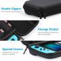 Heystop Case para Nintendo Switch & OLED Modelo Protective Hard Portable Travel Cak Case Polla para la consola Nintendo