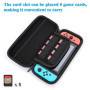 Heystop Case para Nintendo Switch & OLED Modelo Protective Hard Portable Travel Cak Case Polla para la consola Nintendo