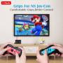 HeyStop Grip Compatible con Nintendo Switch/Switch OLED Joy-Con, 3 paquete, Kit de la caja del controlador de interrupto