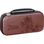 RDS Industries, Zelda Edition, Brown Game Traveler Deluxe Travel Sistema de videojuegos de transporte para Nintendo Swit