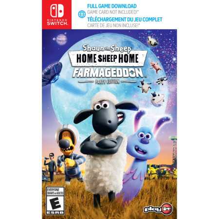 Shaun the Sheep: Farmageddon Party Edition, GS2 Games, Nintnedo Switch, digital