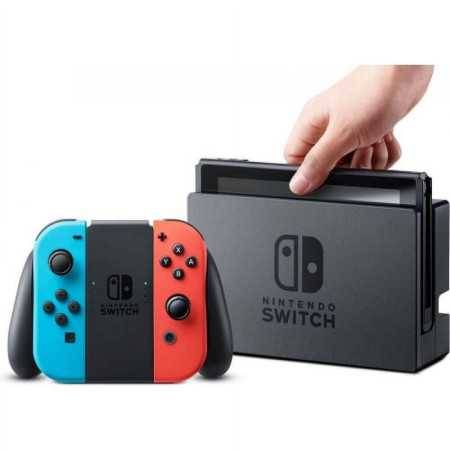 Nintendo Switch Neon Blue & Red Joy-Con Consola