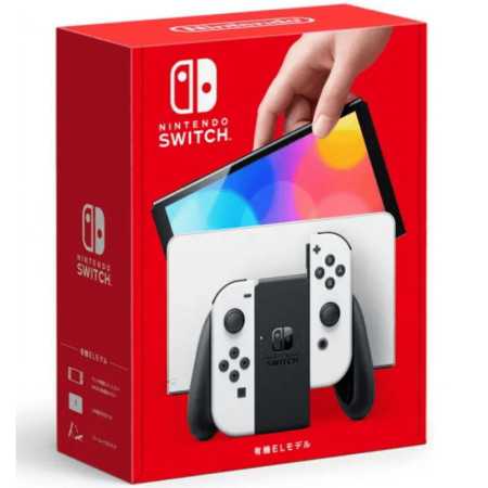 Nintendo Switch? Modelo OLED (SW OLED) con la edición blanca Joy-Con-Powever Bundle-Import