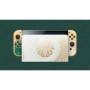 2023 Nintendo Switch OLED Zelda Limited Edition 5 en 1 Collection, Green & Gold Joy -Con 64GB Console, Hylian Temed Dock