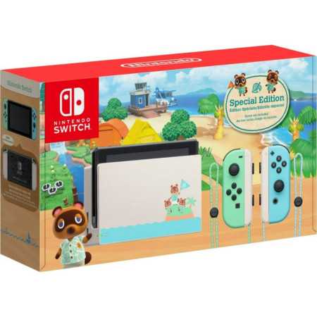 Nintendo Switch Animal Crossing New Horizons Edition 32GB Consola Multi Color