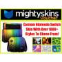 Nintendo Switch con Neon Blue y Neon Red Joy Con con Mightyskins Voucher - Bundle Limited (edición JP)