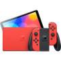 2023 NUEVO NINTendo Switch OLED Model Mario Red Edition Joy Con 64GB Consola HD Screen & Lan -Port Dock con Super Mario