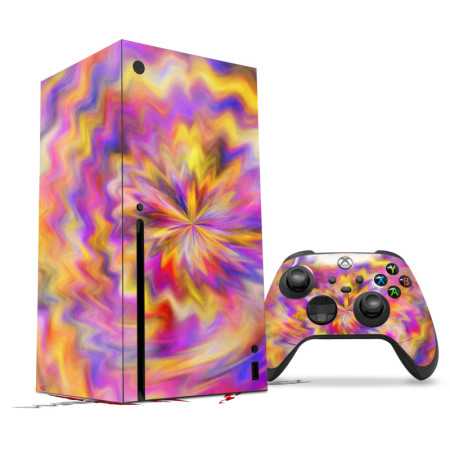 WRAPTORSKINZ Skin Wrap Compatible con la consola Xbox X 2020 Tie Dye Pastel (Xbox no incluida)