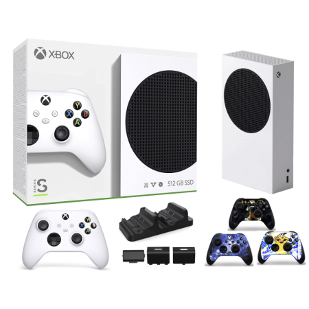 2023 Serie Microsoft Xbox más nueva SSD SSD All-Digital Console, 10GB GDDR6 RAM, juegos de 1440p, skins 4K, sonido espac