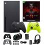 2023 Sistema de consola de juego X de Xbox más nuevo- 1TB SSD Black X Versión Bundle con Diablo IV Game Full Game / Extr