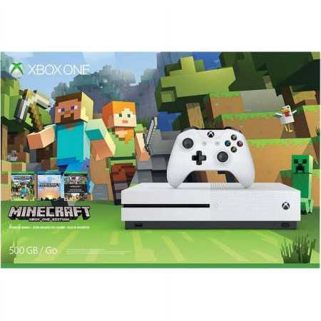 Consola Xbox One S 500GB con Minecraft (Xbox One)