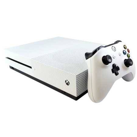 Microsoft Microsoft Xbox One S 500GB Consola de videojuegos Controlador de combinación blanco HDMI (restaurado)