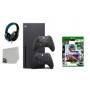 Xbox Series X Consola de videojuegos Negro con Madden NFL 21 Bolt Axtion Bundle con 2 controlador utilizado