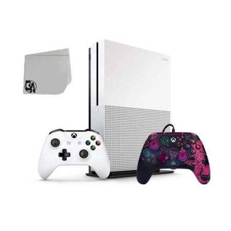 Microsoft 234-00051 Xbox One S White 1TB Consola de juego con el controlador de Tina Wonderlands de Tina incluyó un paqu