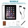 Apple iPad 4 (2012) Bundle, 16 GB, negro, Wi-Fi, auriculares internos, estuche, vidrio templado, lápiz óptico, accesorio