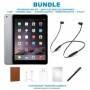 Apple iPad Air 1 (2013) Bundle, 32GB, negro, Wi-Fi, Beats flex, estuche, vidrio templado, lápiz lápida, accesorios de ca